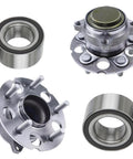 FWD Wheel Bearing Hubs Kit For Acura RDX 2013 2018 And Honda CRV 2012 2016 Replacement Includes 2 Front Bearings And 2 Rear Hubs Direct Fit Easy Install OE Grade Quality Durable DIY Ready