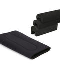 Neoprene Comb Raising Sleeve Slip-On Cheek Rest Kit With Three EVA Foam Inserts, Easy On Off, Fits Most Stocks, shown laid flat