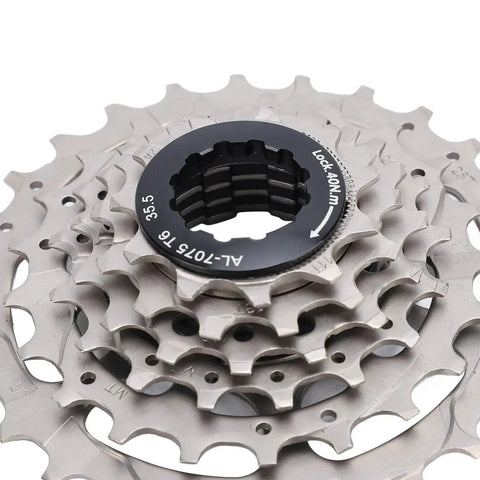 6 Speed Bicycle Cassette With Low Noise And Smooth Rotation, Durable Stainless Steel And Aluminum Alloy Gear Set