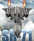 SR-71 Blackbird Reconnaissance Aircraft Building Block Set For Kids And Adults, Military Brick Model With 183 Pieces