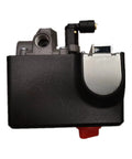 Beefed Up Replacement Pressure Switch Compatible With Porter Cable Air Compressors 105 To 135 Psi, top view showing ports and connections.