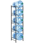 Five Gallon Water Jug Holder And Five Tier Heavy Duty Water Cooler Rack With Detachable Stand No Fuss For Easy Assembly