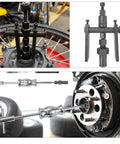 Be Your Own Mechanic With This 12 Piece Motorcycle Bearing Puller Kit For Blind Bearings And Slide Hammer Two Jaw Puller Set