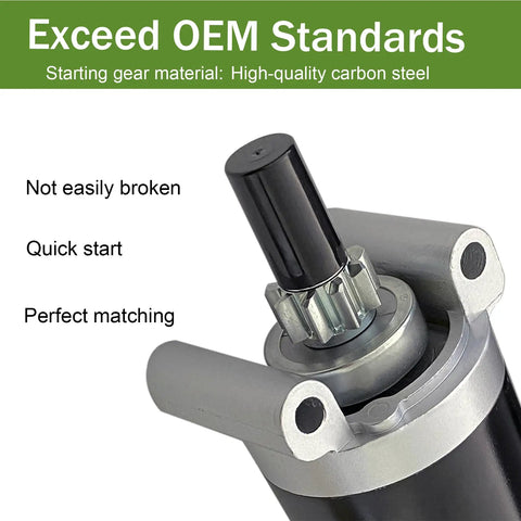 Starter Motor For 7000 Series Lawn Mower Engines Fits KT715 KT725 KT730 KT735 KT740 KT745 Courage Twin SV710 SV715 SV720 image