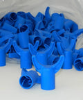 FinCap Concrete Screed Chair Stay In Place Slab Support For 1-1/2 Inch ID Pipe Non Corrosive Polymer Fits 1/2 Inch Or 5/8 Rebar