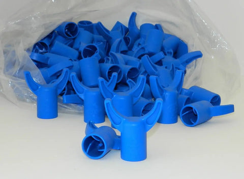 FinCap Concrete Screed Chair Stay In Place Slab Support For 1-1/2 Inch ID Pipe Non Corrosive Polymer Fits 1/2 Inch Or 5/8 Rebar