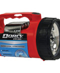 Red 6V Floating Lantern With 100 Lumen LED Comfort Grip Battery Compartment Runs On 6 Volt Or AA Batteries Four Included