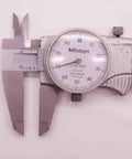 0-6 Inch Dial Caliper With Inside And Outside Measuring,.001 Inch Graduation, Dual Range Stainless Steel Precision Tool