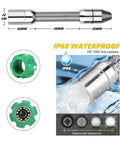 Badass Drain Inspection Camera With Dvr Sewer Endoscope Ip68 Waterproof 7 Inch Lcd Screen 1000 Tvl Borescope setup showing HD camera details.