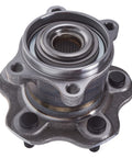 Close-up of Beefy Two Pack Rear Wheel Hub and Bearing Assembly For AWD Nissan Juke 2011-2017, Rogue, side view