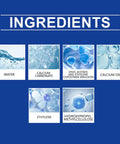 Image showing ingredients of Easy No Mess Drywall Hole Repair Paste Kit including water, calcium carbonate, vinyl acetate, calcium oxide, ethylene.
