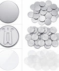 58mm Button Maker Supplies Tinplate Photo Frame Blanks For Badge Press Machine DIY Round Picture Frame Refills for craft display