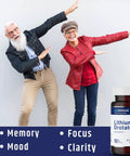 Memory And Mood Boosting Lithium Orotate Supplement 10mg Per Capsule, 60 Vegetarian Capsules, seniors dancing.