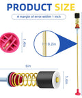 Washer Suspension Rods Replacement DC97-16350T For Samsung Washers, Easy Install Dampers To Cut Noise, Stop Drum Vibration, Maintain Balance, Durable Parts For WA54R7200AW US, WA54R7600AV US, WA45T3200AW And More; 26.2in