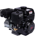 Beefed-Up 212cc 7.5HP 4 Stroke Gas Engine Motor For Mini Bikes And Go Karts, Pull Start, Air Cooled Single Cylinder, Side View