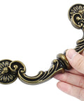 4 Pack 150mm Hole Center Bail Pull Handles Zinc Alloy Rustic Vintage Style Drop Down Swing Drawer Pulls Antique Cabinet Handles
