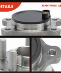 Close-up of Two Pack Rear Wheel Bearing And Hub Assembly For Ford Transit Connect 2019 2020 2021 2022 2023, 5-lug, detailed view.