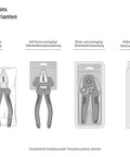 Go To Handy Crimping Pliers For End Sleeves Ferrules 0.25 To 16 mm packaging options illustration