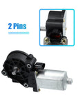 Heavy Duty RV Stair Entry Step Motor Stepper Swap For No Sweat Installs With Slick Auto Retract Safety Lock Fits 676061 1101428 214-1009 Motorhome Coach Door Actuator viewed from side with two-pin connector