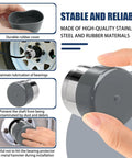 Stainless Steel Trailer Wheel Bearing Protector With Dust Cover Caps 1.98 Inches Keeps Water Dirt Out Of Hubs