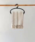 10 Pack Black Plastic Scarf Organizer With Rotating Swivel Design For Closet Storage Space Saving Multi Layer Hanger To Kick Clutter To The Curb And Keep Your Favorite Threads Organized Daily, displaying a scarf on a black hanger.