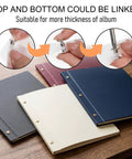 Gear Up Your Leather Creations With This Sick 40 Pack Of Chicago Screws Rivets, showing rivets used for binding albums.