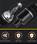 Close-up of CV Axle Shaft Assembly For Dodge Ram 1500 Front 4WD 2002 2010 And 2011 Ram 1500 OE Replacement 66 3404 Drop In Ready.
