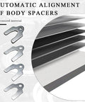 Pro-Grade Universal Car Alignment Shim Kit With 144 Pieces Across Four Sizes Zinc Plated Shims and Storage Box