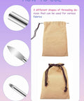 9Pcs Drawstring Threader Set Flexible Stainless Steel Bodkin Clip Loop Turner For Hoodies And Pants DIY Rope Tool Kit Bag
