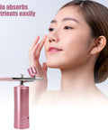 Deep Hydration Oxygen Facial Machine Handheld High Pressure Mist Sprayer for Skin Rejuvenation, Deep Clean, and Moisturizing.