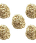 Soldering Brass Sponge Tip Cleaner 5 Pack Pro Grade Quality Tool Accessory, Quick Residue Removal, Helps Prevent Tip Cool Down