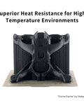 Drone frame printed with Fibreheart PPA-CF Carbon Fiber Nylon 3D Filament for Heavy-Duty Strength and Heat Resistance PAHT-CF 1kg Black