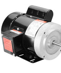 Beefy 1HP Single Phase Electric Motor 3450 RPM 115 And 230 Volt 56C Frame Five Eighth Inch Keyed Shaft Reversible CW CCW