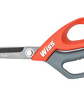 Titanium Coated All Purpose Scissors Workhorse With 10 Inch Blades showing ergonomic handle and adjustable pivot for sharp cuts