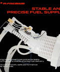 Dead Nuts Reliable Passenger Side Electric Fuel Pump Module Assembly For Chrysler 300 Dodge Challenger Charger Magnum V6 V8 Rides 2005 Through 2014 Street Ready Upgrade close-up showing assembly with fuel hose and gauge.