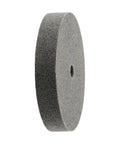 6 Inch Nylon Fiber Polishing Wheel With 180 Grit Deburring And Grinding Disc for metal wood plastic, high temp resistant, grey side view