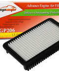 Engine Air Filter Replacement For Hyundai Accent Veloster Kia Rio Soul 2012 2019 Boosts Airflow And Gas Mileage CA11206