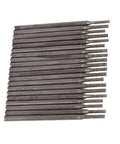 BQLZR 1.5mm diamond electroplated core drill bits for gems, pack of 20, silver
