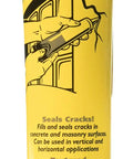 5.5 Oz Concrete Repair Epoxy Patch For Cracks And Holes shown in yellow tube packaging, ideal for driveways and patios.