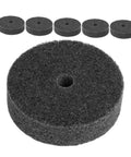 6 Pieces Nylon Buffing Wheels For Metal Finishing And Furniture Polishing With 75Mm Size And 10mm Hole Diameter close-up view