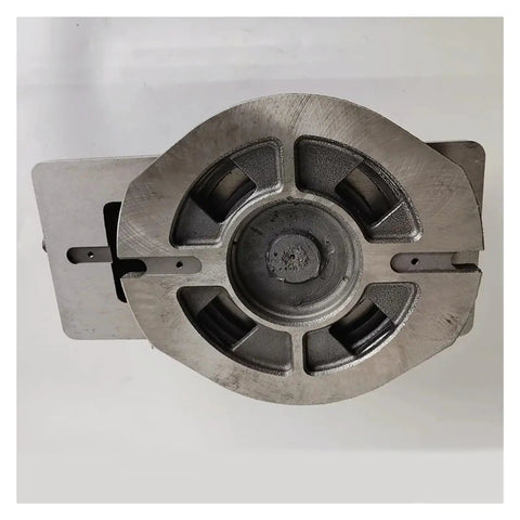 Get Ready to Grind With This Badass 100mm Bench Vise Featuring A Swivel Base For Ultimate Precision On Your QM16100 Milling Machine Setup Clamps Tight And Keeps Your Work Stable No Shake, showing the top view of the precision vise.