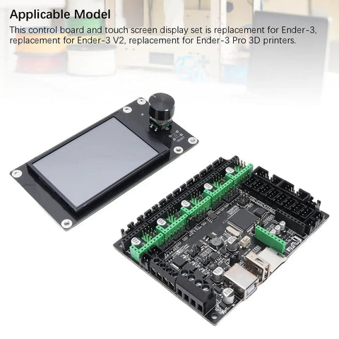 Level Up Your 3D Prints With This Lightning Fast 32 Bit STM32F407VET6 Control Board Boasting A Crisp 3.5 Inch Color Touchscreen And Easy Hookup Setup For Ender 3 V2 Pro Plus Klipper Support