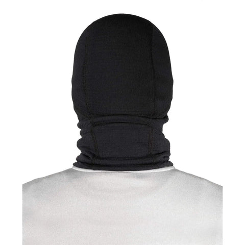 Back view of Winter Balaclava for Cold Weather Fire Resistant FR Compliant Meets ASTM F1506 and NFPA 2112 Arc Rated CAT 2