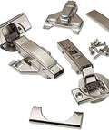 Clip Top Soft Close Hinges For Face Frame Cabinets DIY Friendly Upgrade Self Closing 110 Degree With Mounting Plates