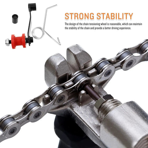 Badass Atv Chain Tensioner Guide With Rock Solid Wear Resistant Steel Roller Fits 110cc 250cc Off Road Keeps Tracks Smooth Under Pressure Quick Install On Dirt Bikes Allows Riding Nasty Trails Feels Like Butter For Any Off Road Session Today installed on chain