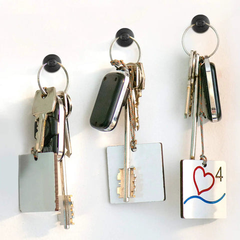 Double Headed Push Pins For Picture Hanging And Photo Decor holding keys on wall, small photo hanging pins, 50 black nails.