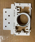 Inlet Valve Mounting Bracket Replacement For Wall Built-In Central Vacuum Systems, Durable White Plastic, Top View