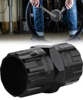 Freewheel Removal Tool For Bike Cassette Multi Speed Freewheels And Sprockets Durable Carbon Steel Tool With Heat Treated