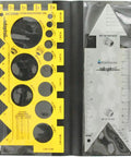 SAE American Thread Identification Kit With Adaptall Gauges For NPT NPSM ORS ORFS ORB AN JIC 37 in open case
