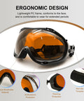 Laser Safety Goggles OD5Plus Eye Protection For 190 To 540 Nm And 800 To 1700 Nm with ergonomic design features